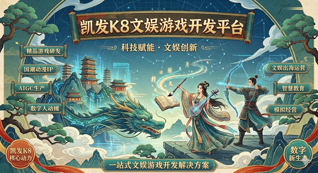 凯发 K8科技数字文娱新成果
